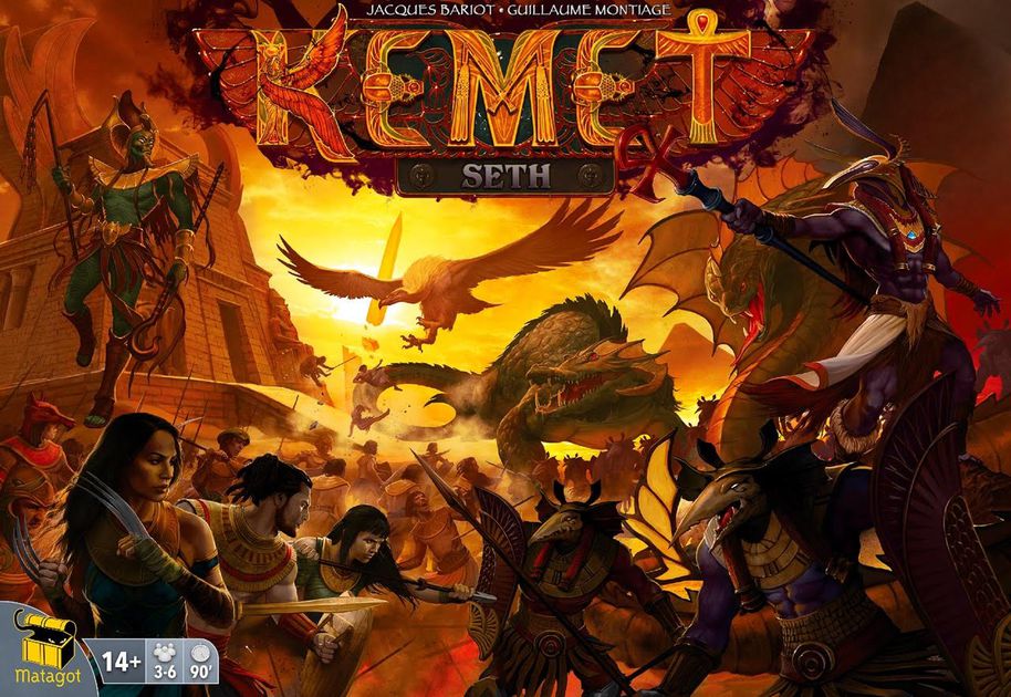 Boîte du jeu Kemet Seth