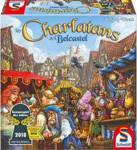 Boîte du jeu Les Charlatans de Belcastel