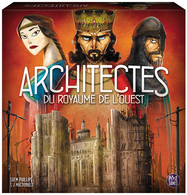 Boîte du jeu Architectes du Royaume de l'Ouest