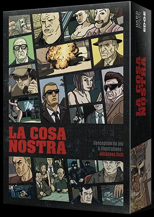 Boîte du jeu La Costa Nostra