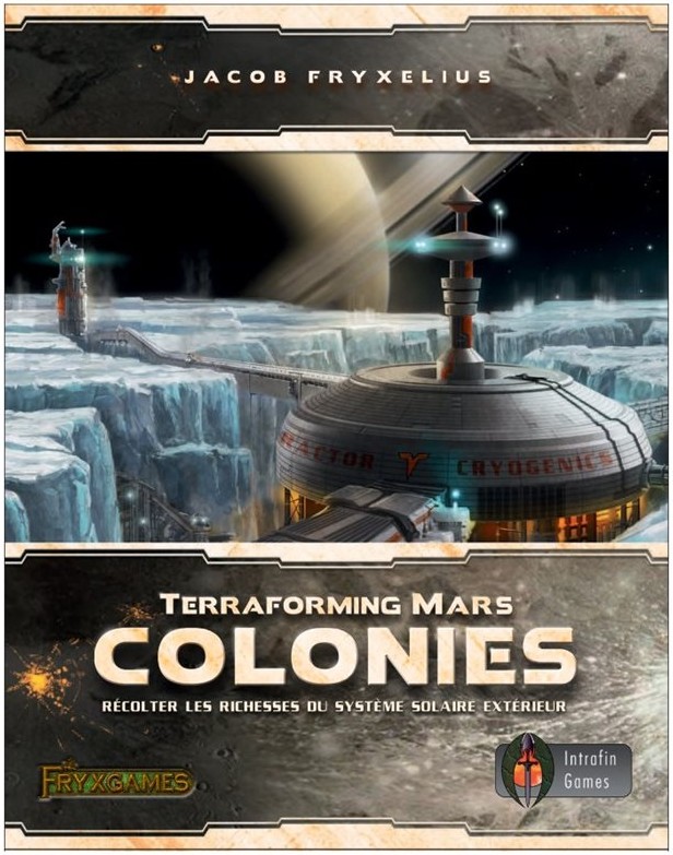Boîte du jeu Terraforming Mars Colonies