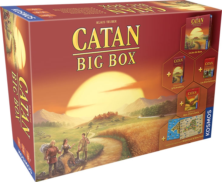 Boîte du jeu Catan Big Box