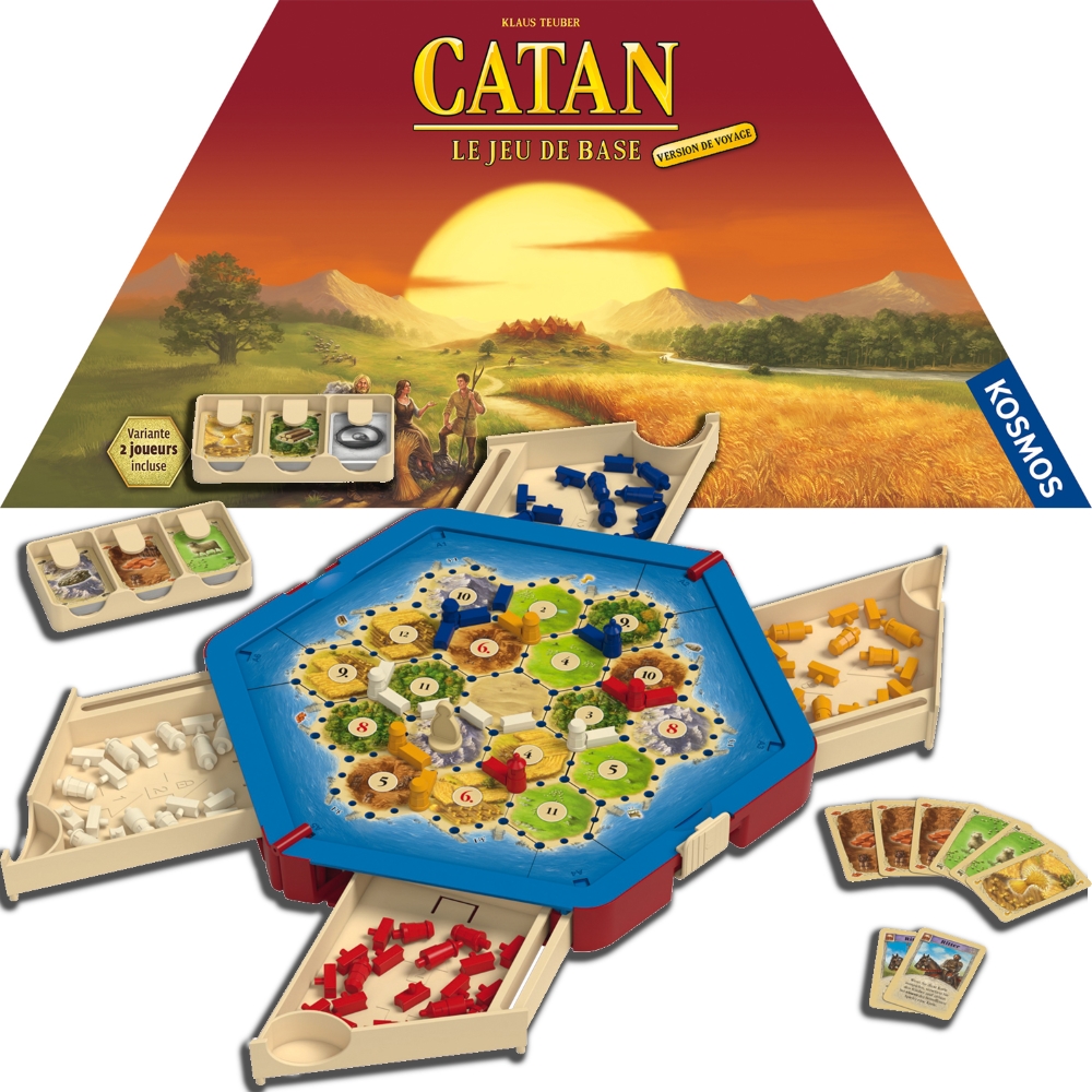 Présentation du jeu Catan : Voyage