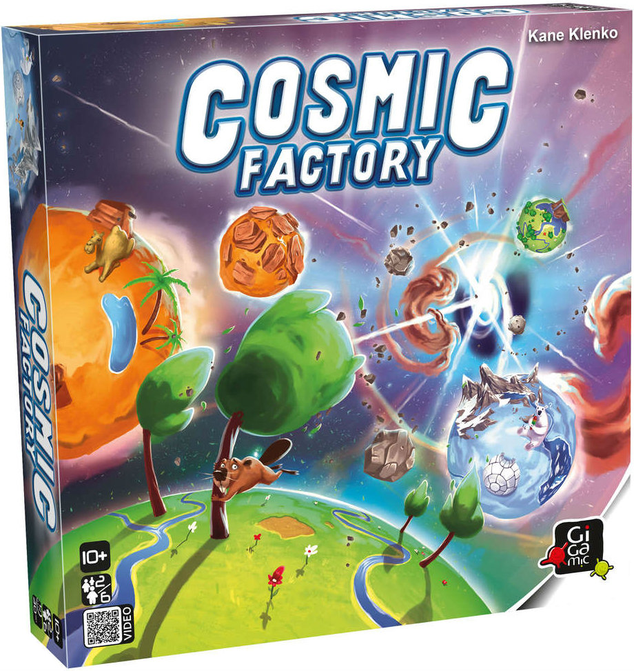 Boîte du jeu Cosmic Factory