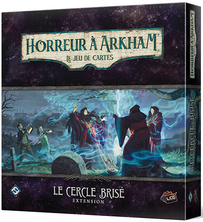Boîte du jeu Horreur à Arkham JCE Le Cercle Brisé