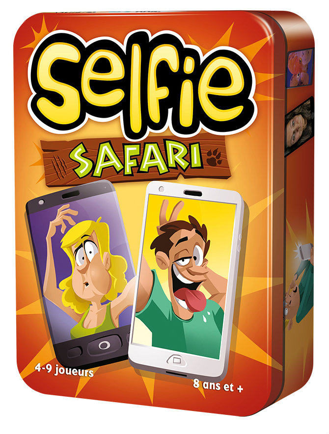 Boîte du jeu Selfie Safari