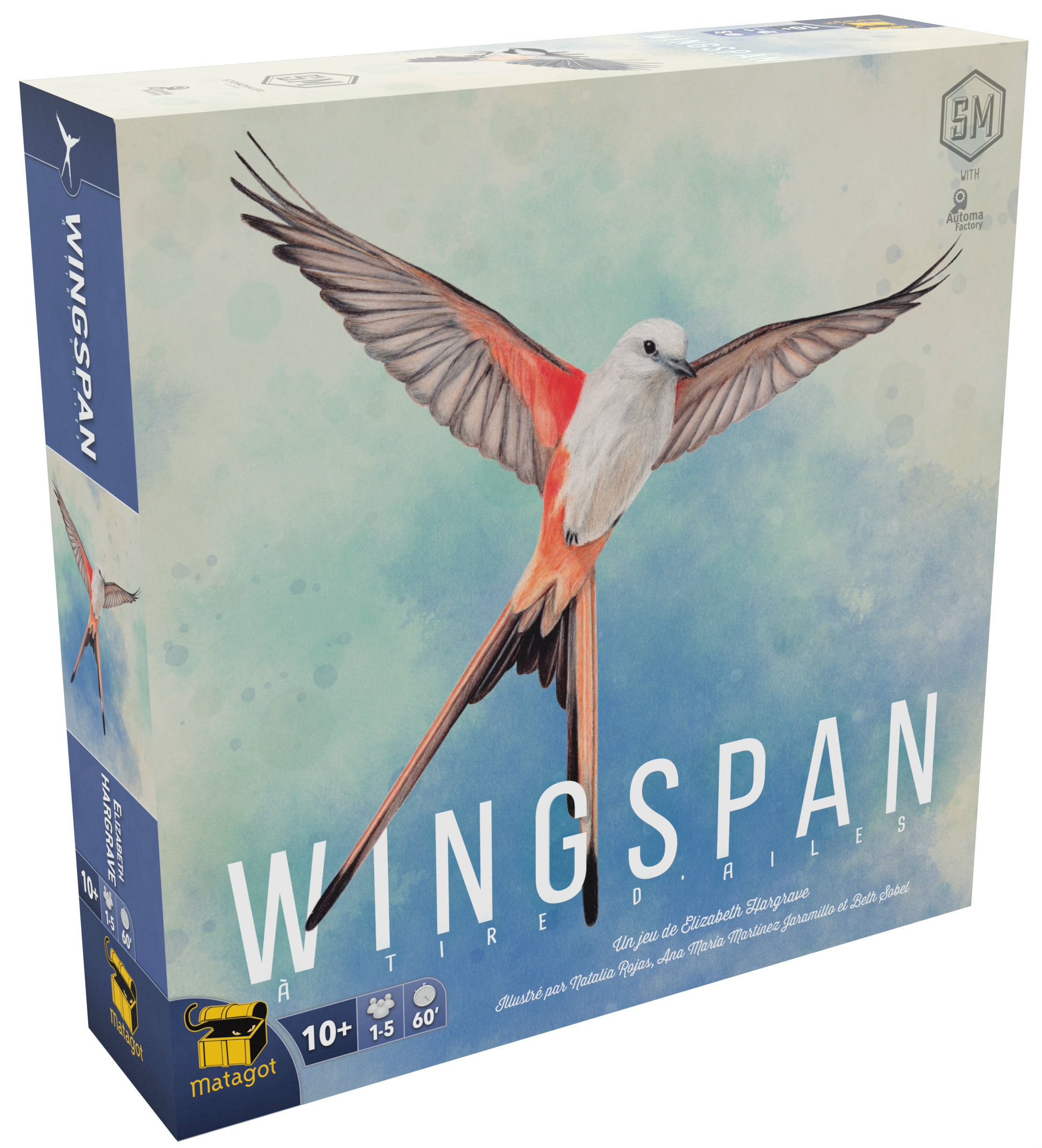 Boîte du jeu Wingspan