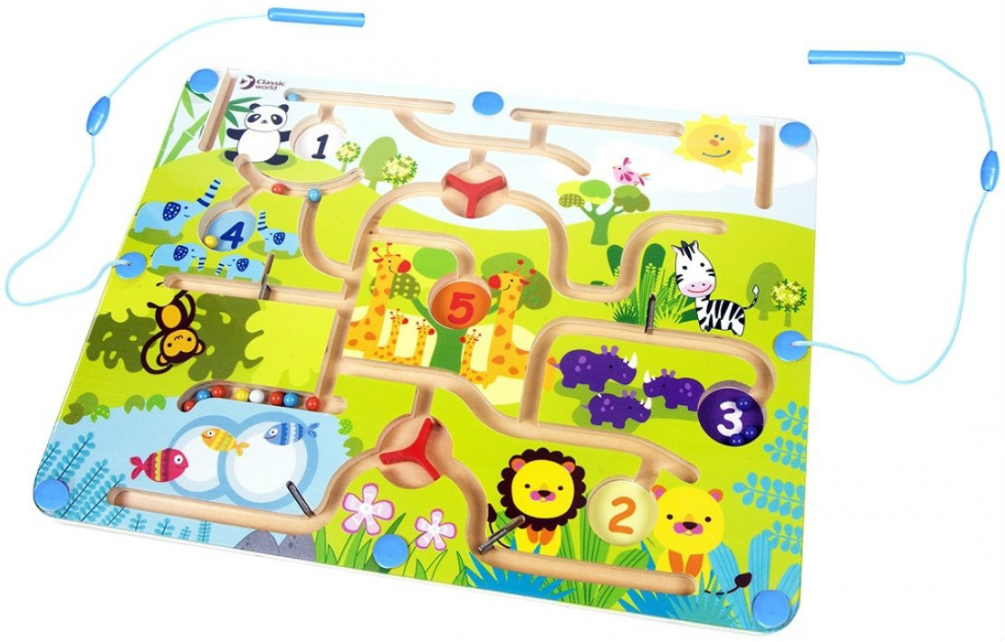 Boîte du jeu Zoo Magnet Maze