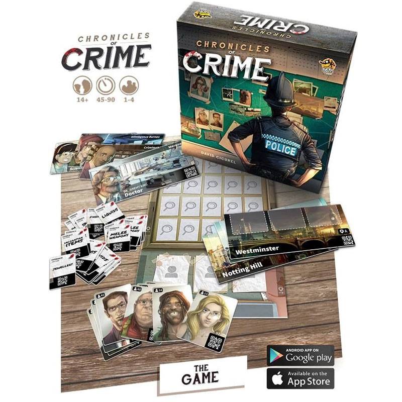 Présentation du jeu Chronicles of Crime