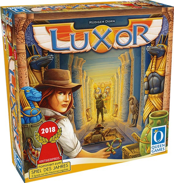 Boite du jeu Luxor
