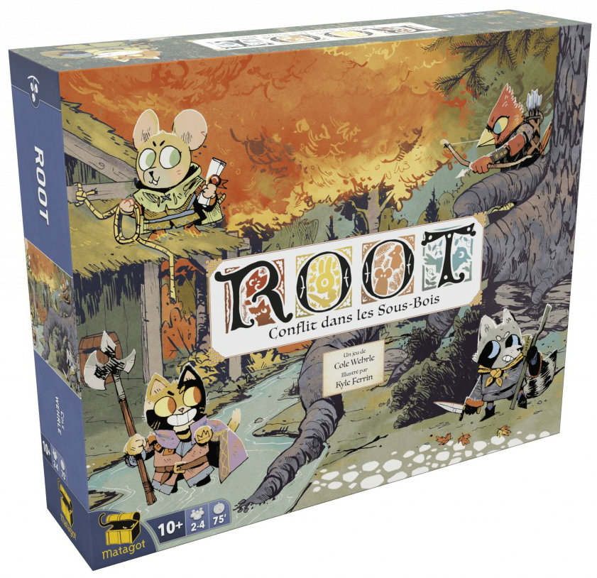 Boîte du jeu Root-Conflit dans les sous-bois