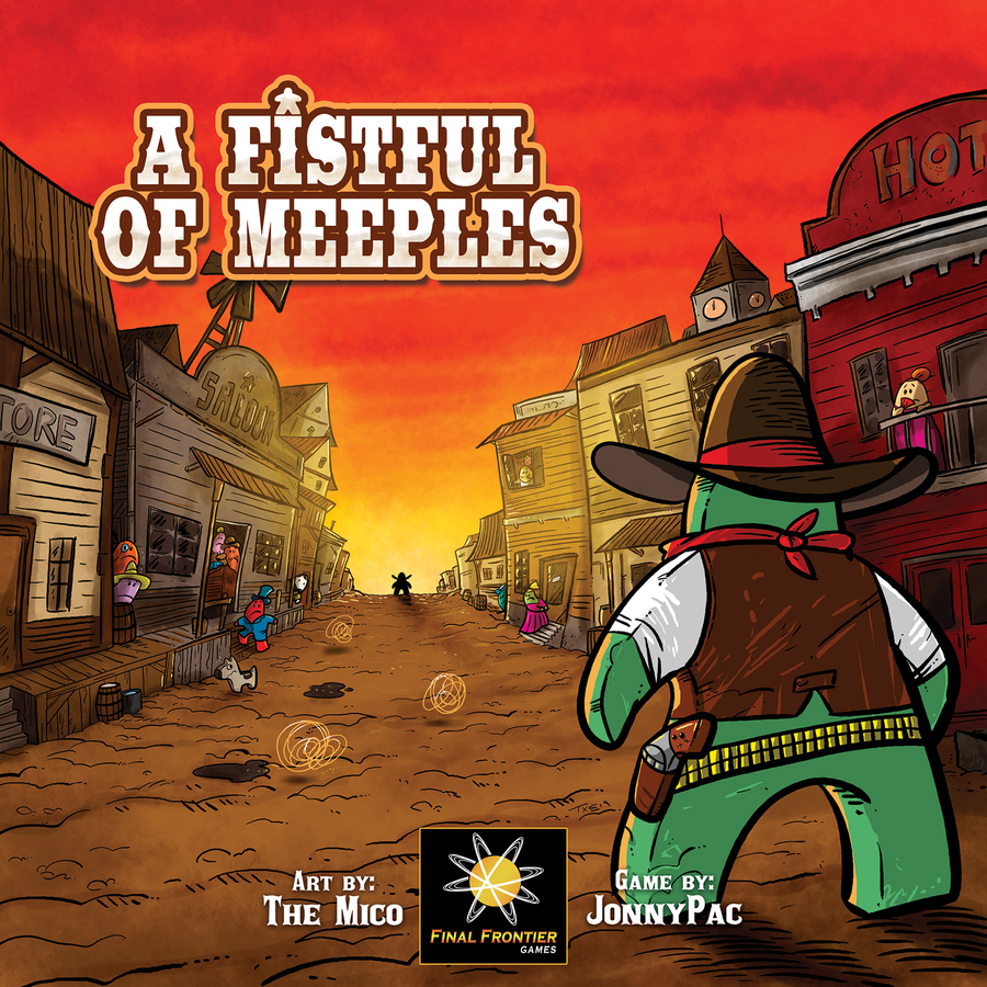 Boîte du jeu A Fistful of Meeples
