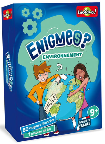 Boîte du jeu Enigmes Environnement offert chez LilloJEUX