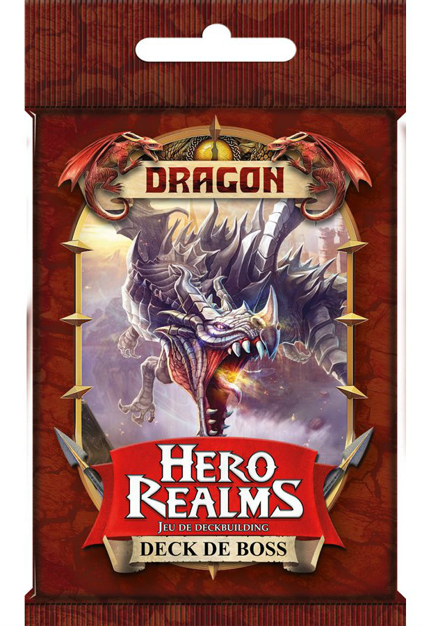 Boite du jeu Hero Realms Boss Dragon offert chez LilloJEUX