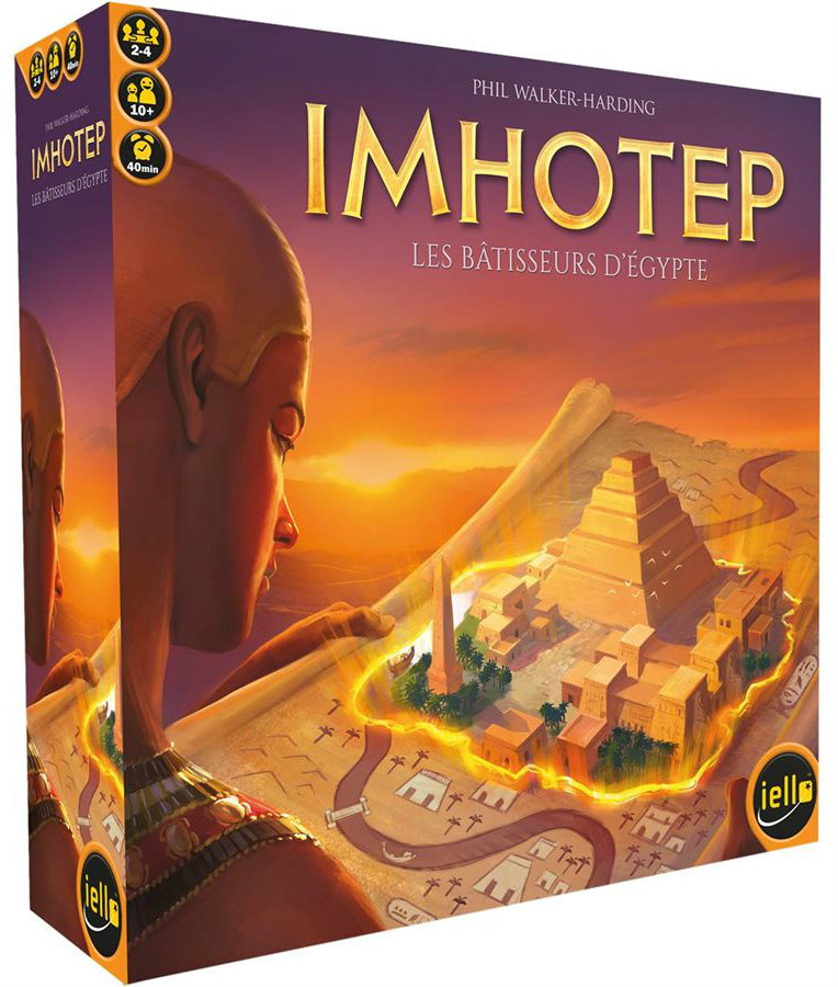 Boîte du jeu Imhotep offert chez LilloJEUX