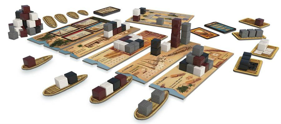 Présentation du jeu Imhotep offert chez LilloJEUX