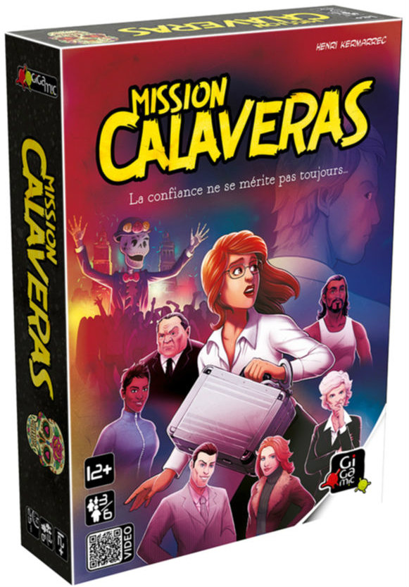Boîte du jeu Mission Calaveras offert chez LilloJEUX