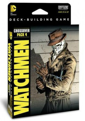 Boîte du jeu Watchmen Extension DC Comics Deck-Building game (crossover) offert chez LilloJEUX