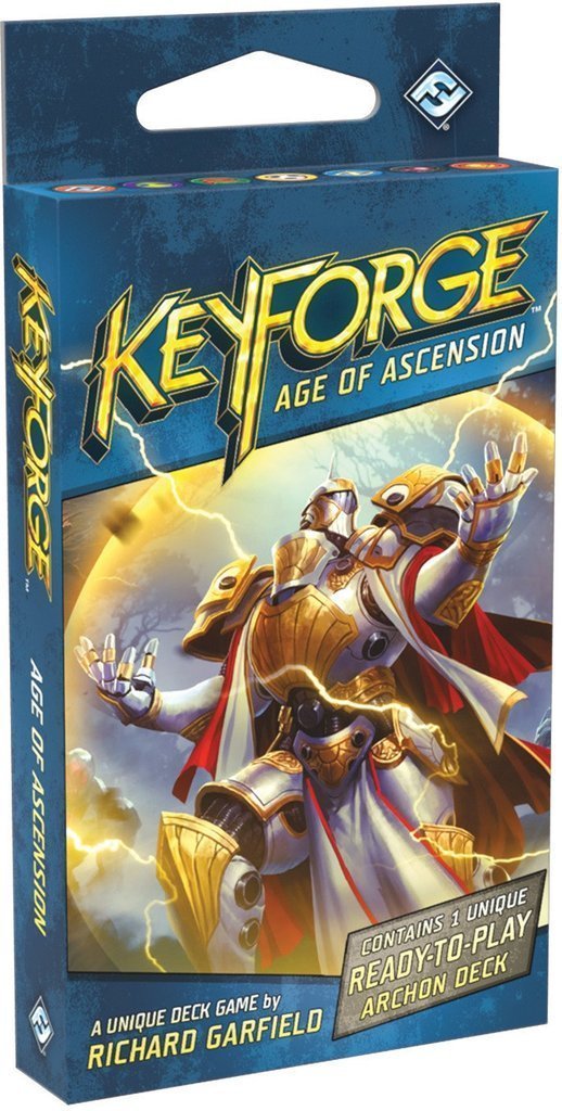 Boite du jeu Keyforge Age of Ascension Deck offert chez LilloJEUX