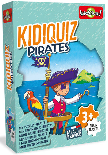 Boîte du jeu Kidiquiz-Pirates offert chez LilloJEUX