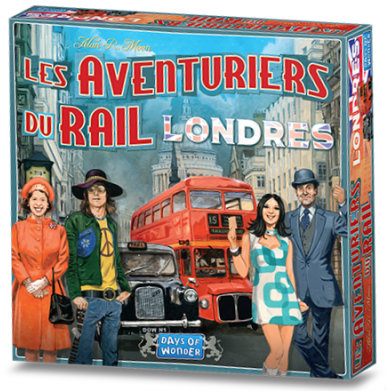 Boite du jeu Les Aventuriers du Rail Express: Londres offert chez LilloJEUX