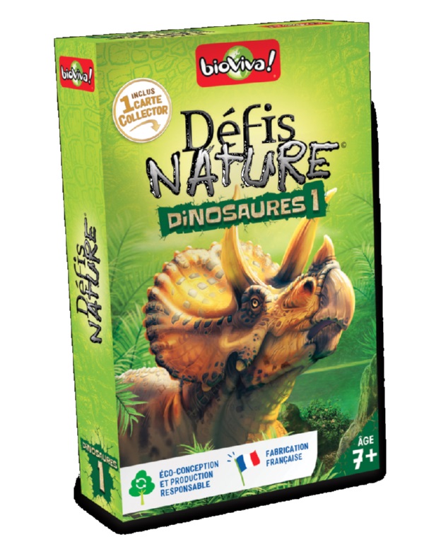 Boîte du jeu Défis Nature : Dinosaures 1 Vert (Nouvelle Version)