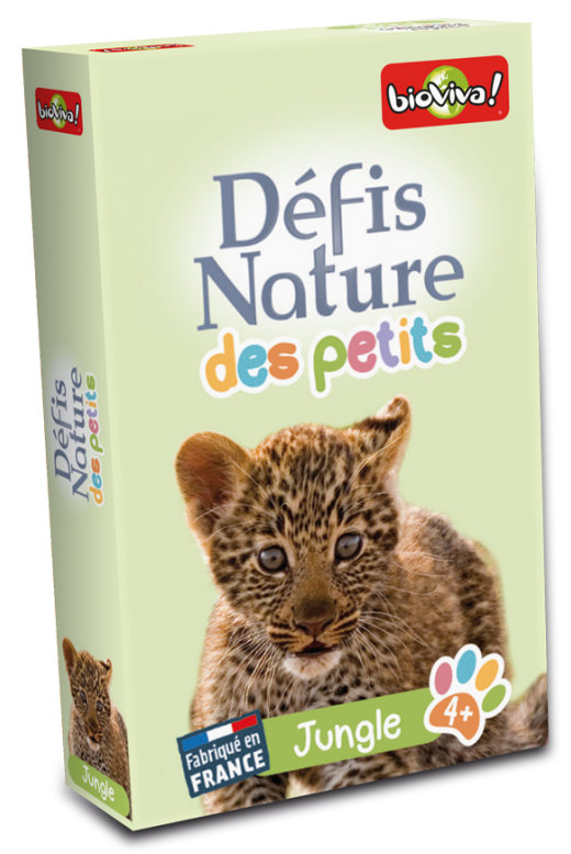 Boite du jeu Défis Nature des Petits: Jungle offert chez LilloJEUX