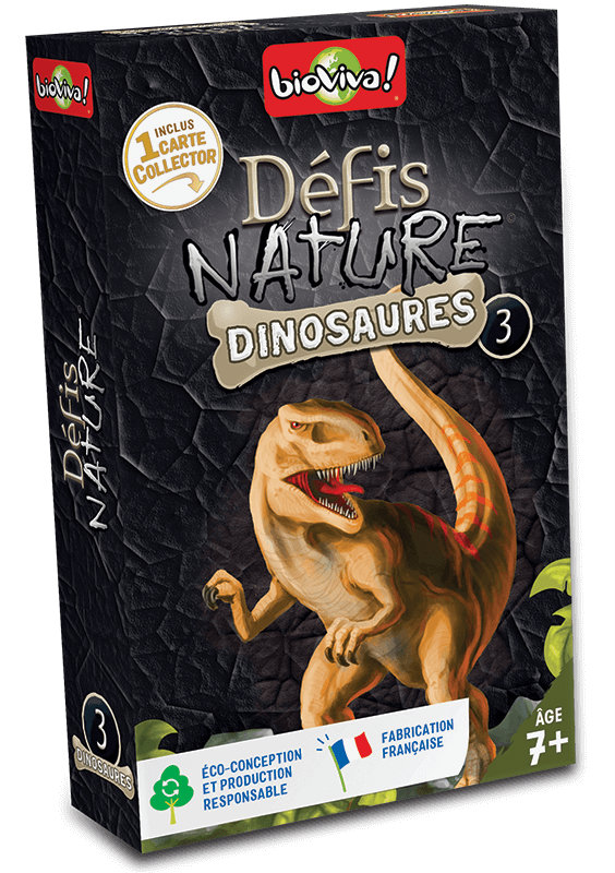 Boite du jeu Défis Nature Dinosaures 3 offert chez LilloJEUX