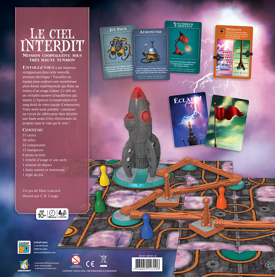 Présentation du jeu Le Ciel Interdit offert chez LilloJEUX