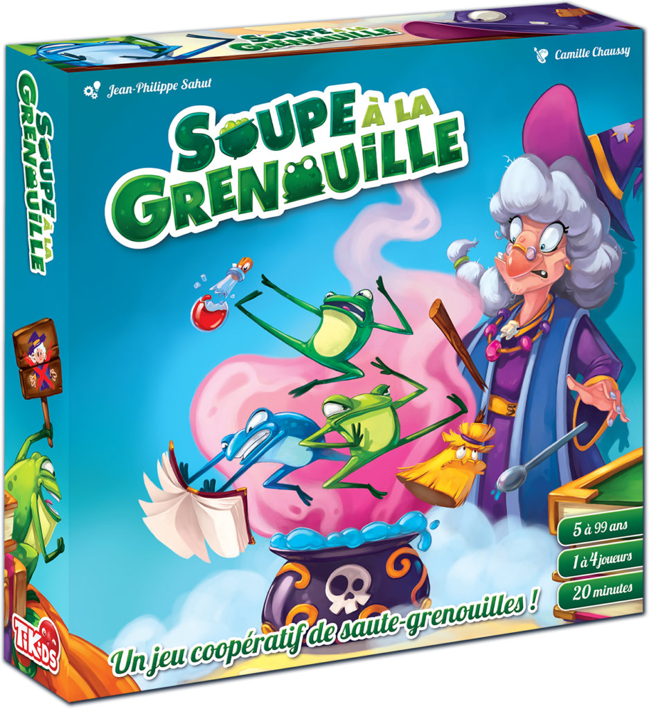 Boîte du jeu Soupe à la Grenouille offert chez LilloJEUX