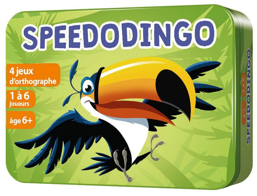 Boite du jeu Speedodingo offert chez LilloJEUX