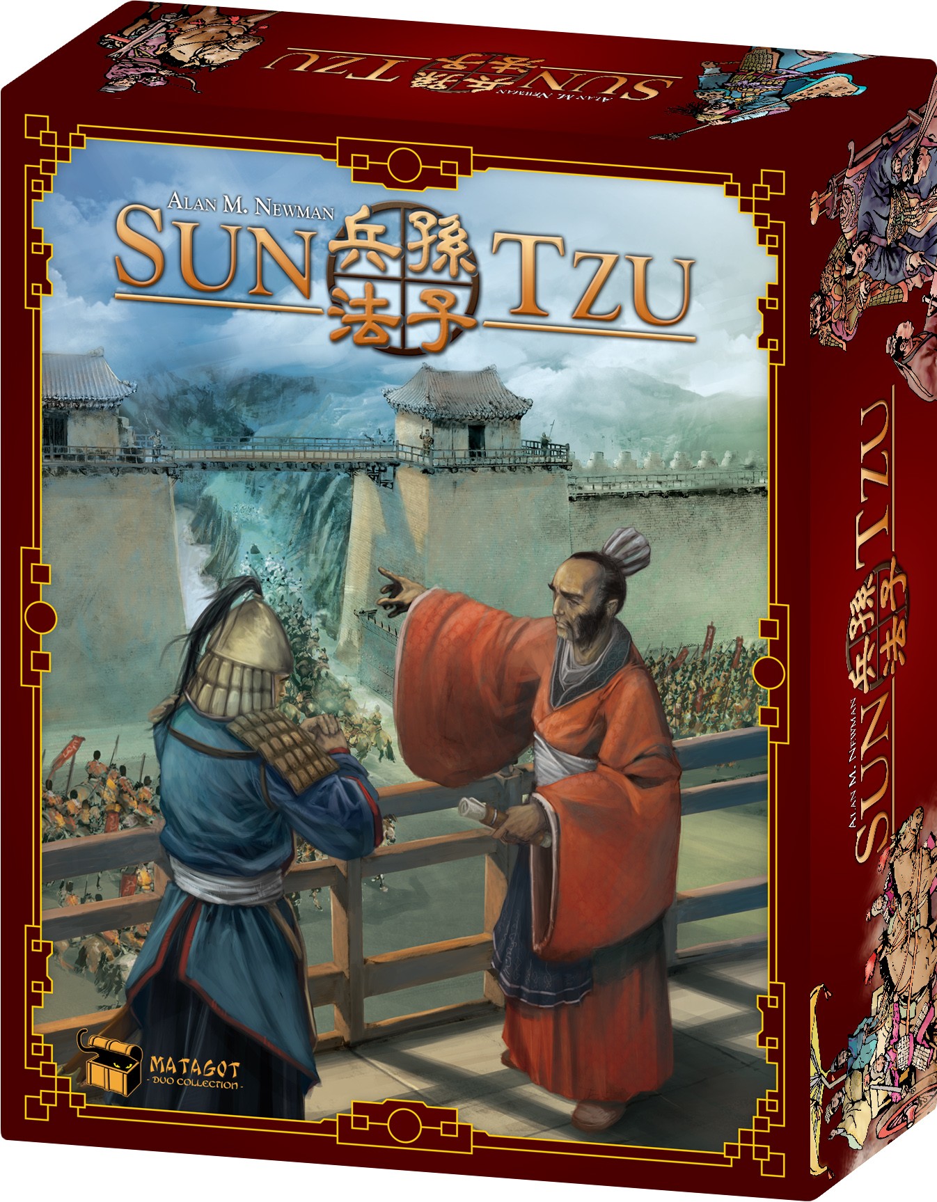 Boîte du jeu Sun Tzu offert chez LilloJEUX