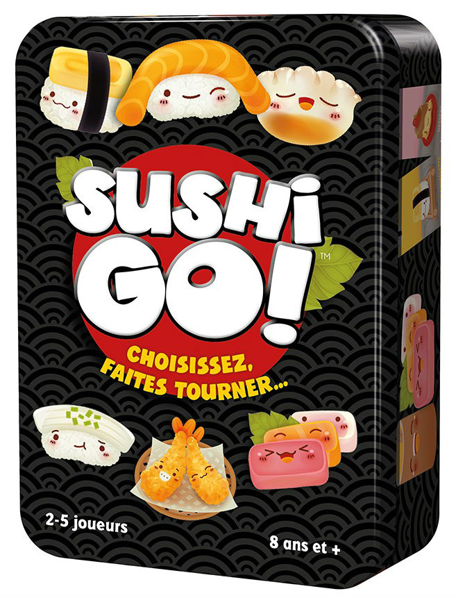 Boite du jeu Sushi Go VF offert chez LilloJEUX