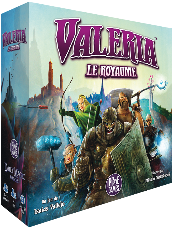 Boîte du jeu Valeria : Le Royaume