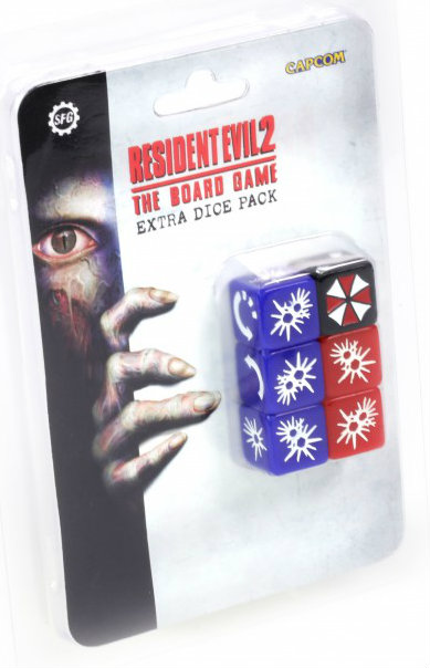 Boite du jeu Resident Evil 2: The Board Game Extra Dice Pack offert chez LilloJEUX