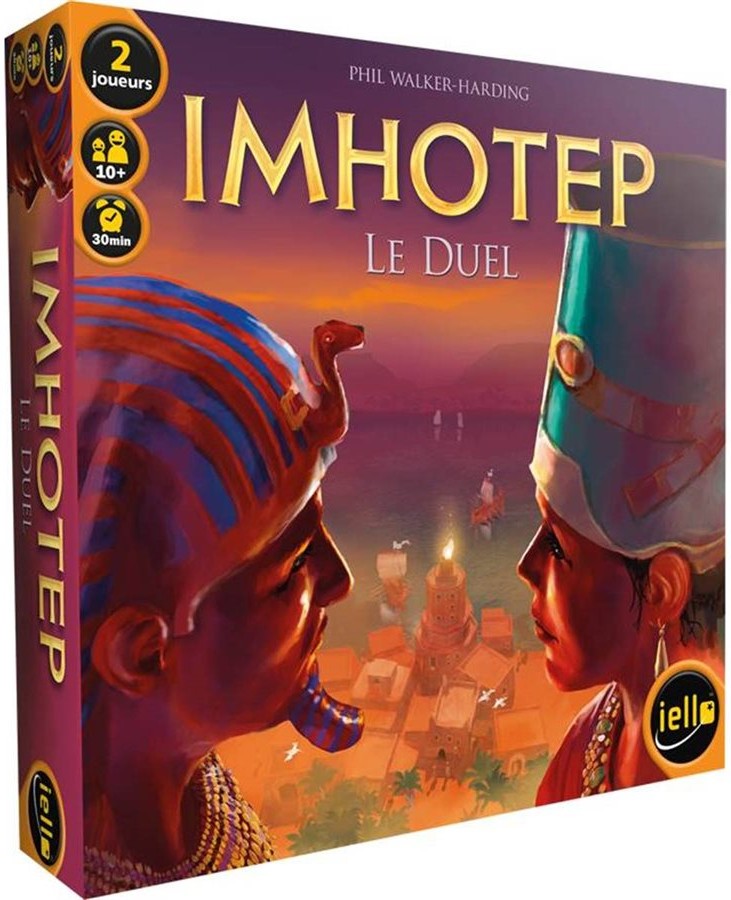 Boîte du jeu Imhotep : Le Duel