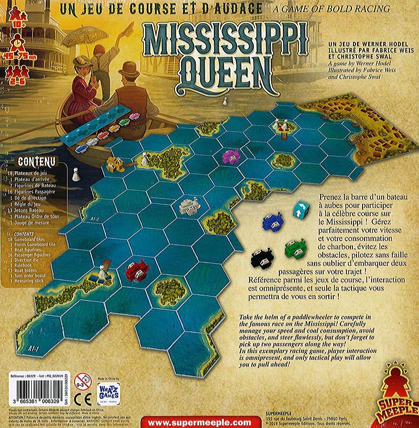 Présentation du jeu Mississippi Queen