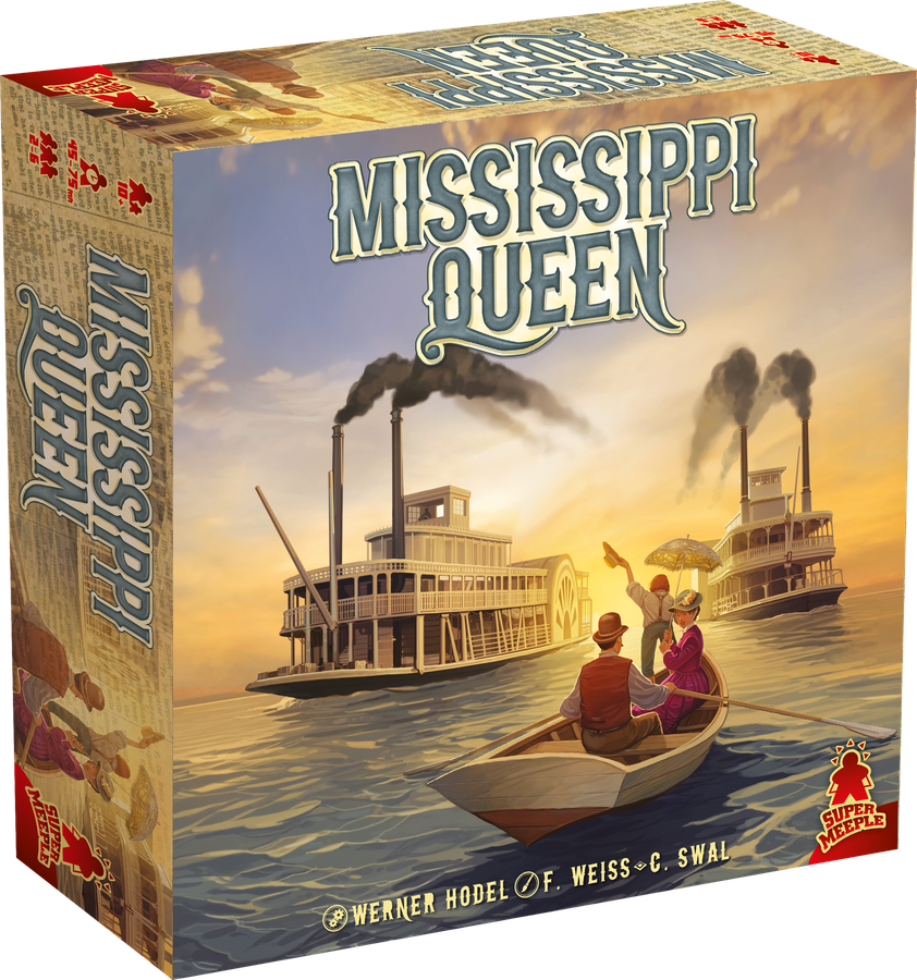 Boîte du jeu Mississippi Queen