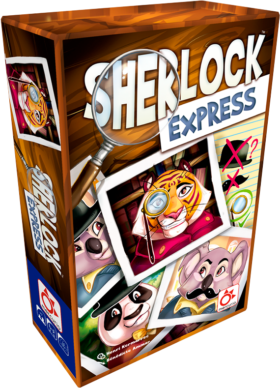 Boîte du jeu Sherlock Express