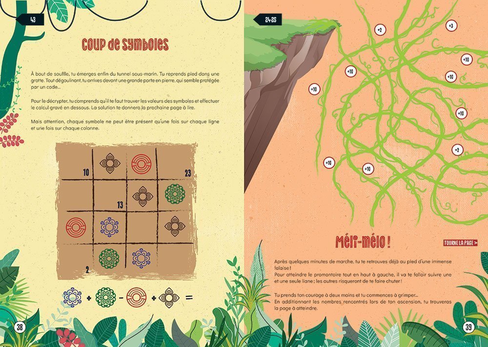 Présentation du livre-jeu Escape Quest Kids - L'Île au Singe offert chez LilloJEUX