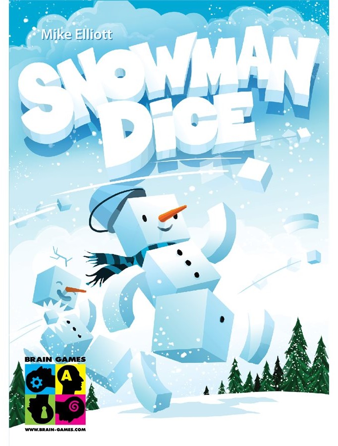 Présentation du jeu Snowman Dice offert chez LilloJEUX