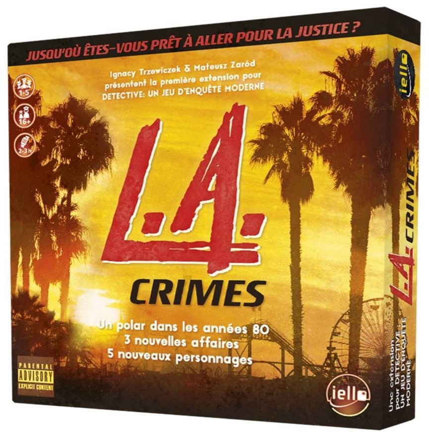 Boite du jeu Detective L.A. Crimes offert chez LilloJEUX