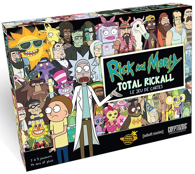Boite du jeu Rick and Morty Total Rickall offert chez LilloJEUX