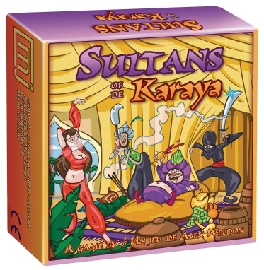 Boite du jeu Sultans of the Karaya offert chez LilloJEUX