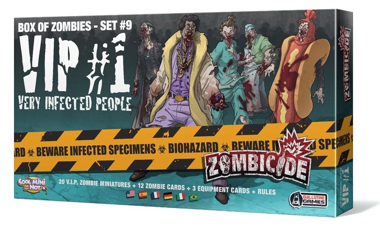 Boite du jeu Zombicide Very Infected People VIP#1 - SET #9 (ext) offert chez LilloJEUX