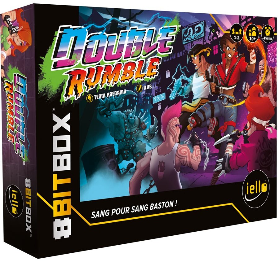 Boite du jeu 8Bit Box - Double Rumble offert chez LilloJEUX