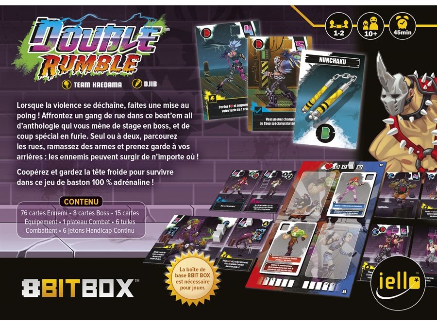 Présentation du jeu 8Bit Box - Double Rumble offert chez LilloJEUX