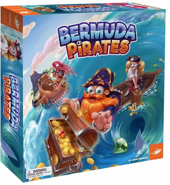 Boite du jeu Bermuda Pirates offert chez LilloJEUX