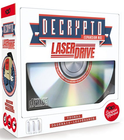 Boite du jeu Decrypto - Laser (ext) offert chez LilloJEUX
