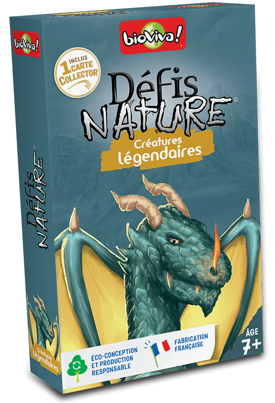 Boite du jeu Défis Nature - Créatures Légendaires offert chez LilloJEUX